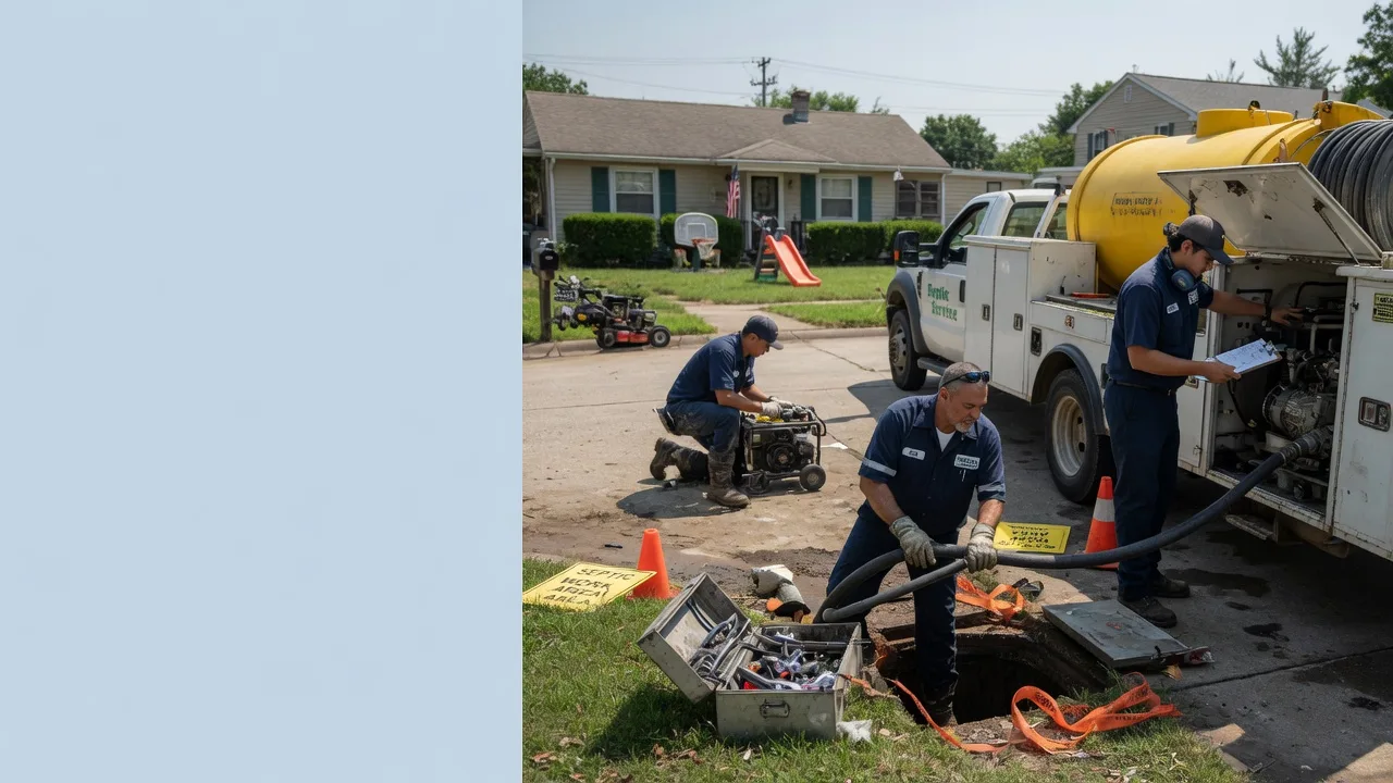 Septic Tank Pumping in Hartsville, IN near me